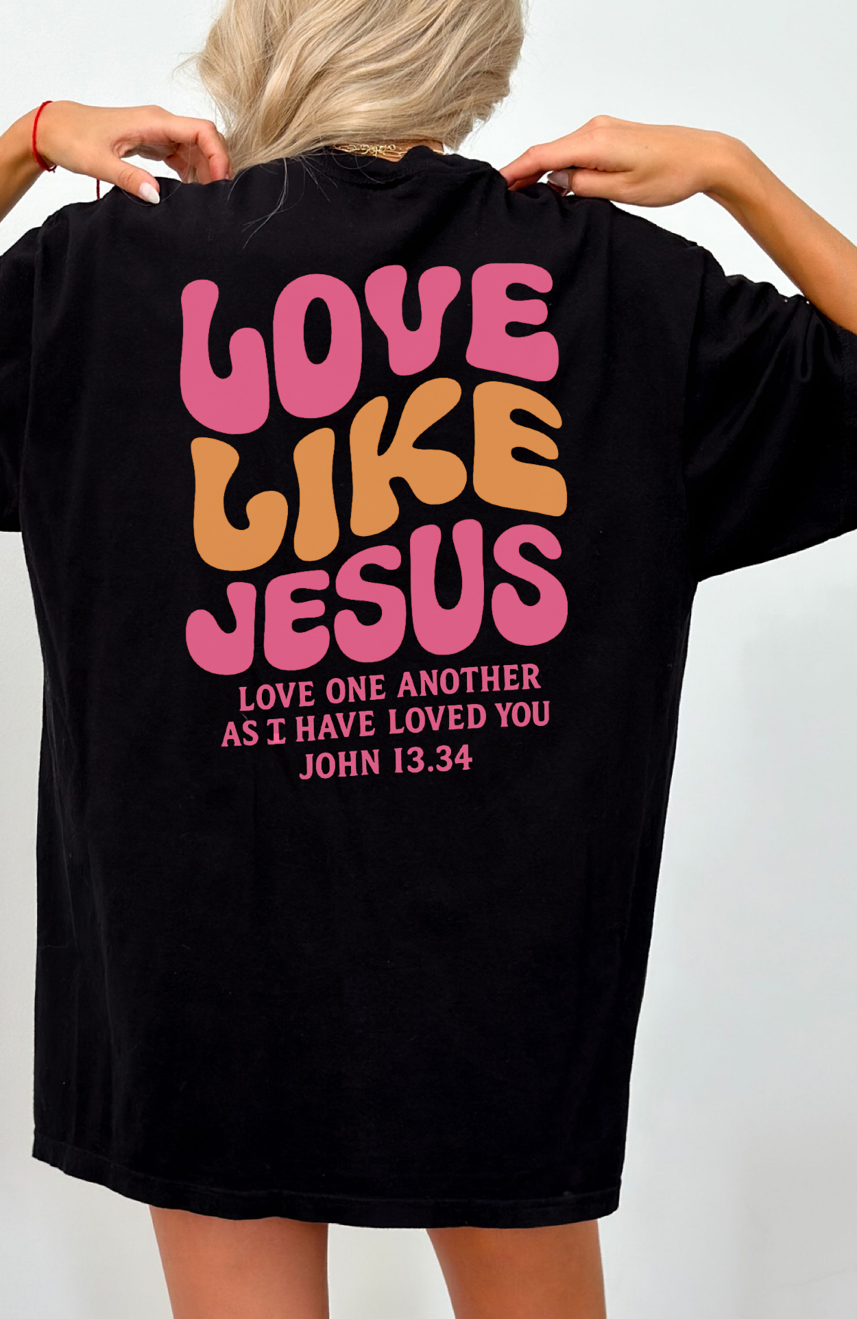Love Like Jesus T-Shirt — Christian Faith Graphic Tee (John 13:34)