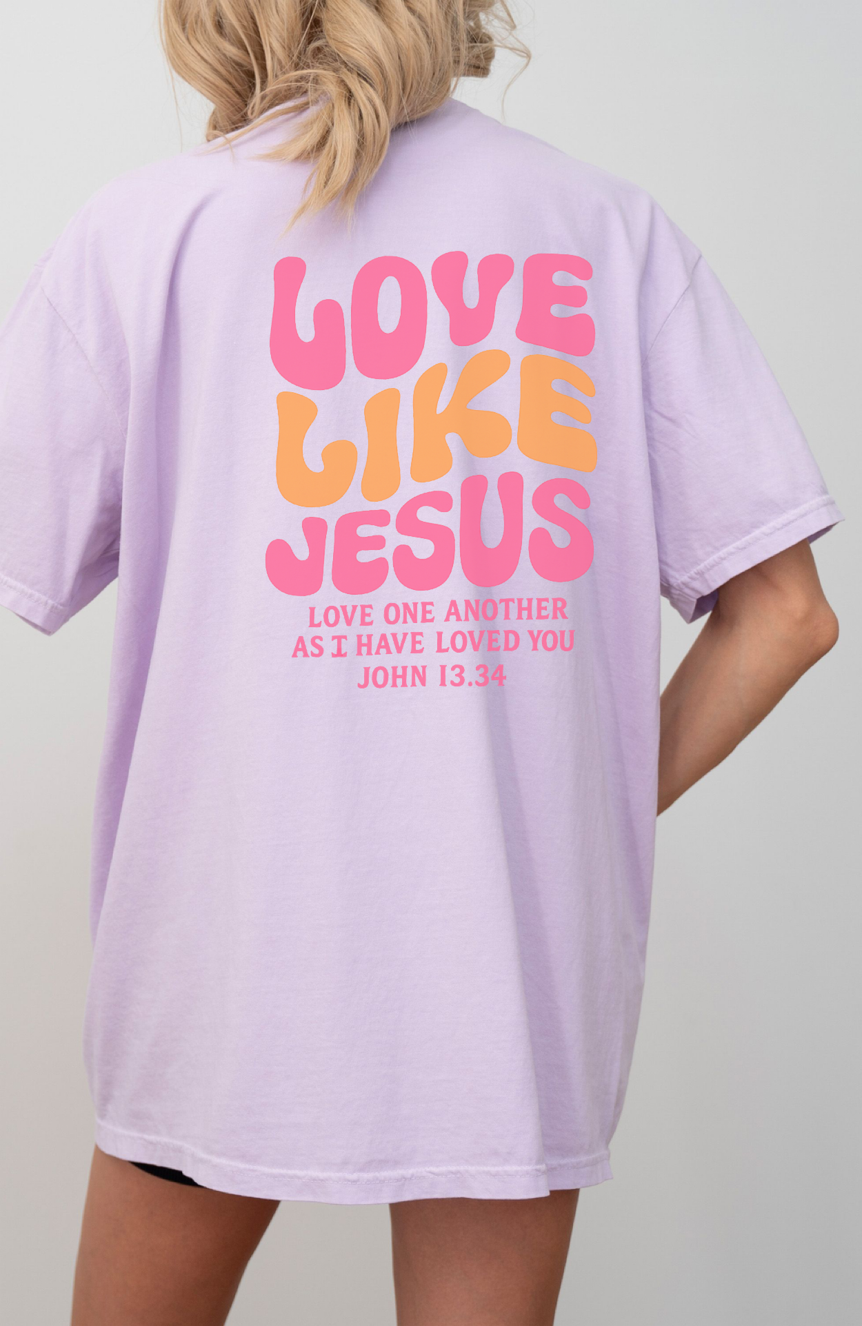 Love Like Jesus T-Shirt — Christian Faith Graphic Tee (John 13:34)
