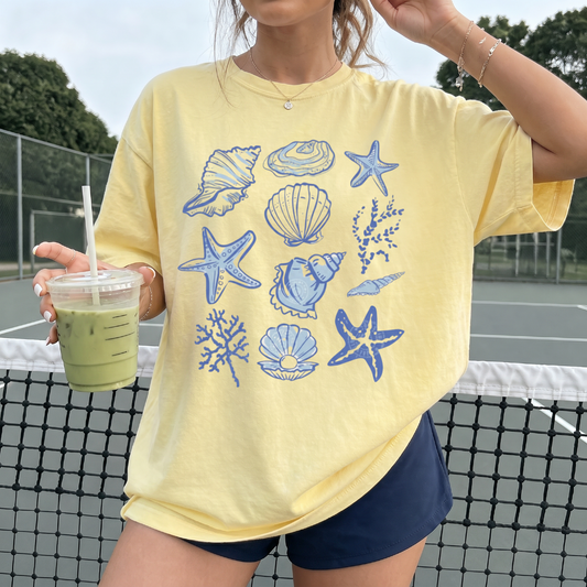 Seashell Sketches T-Shirt