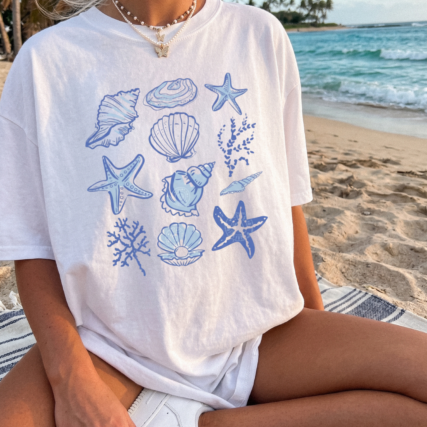 Seashell Sketches T-Shirt