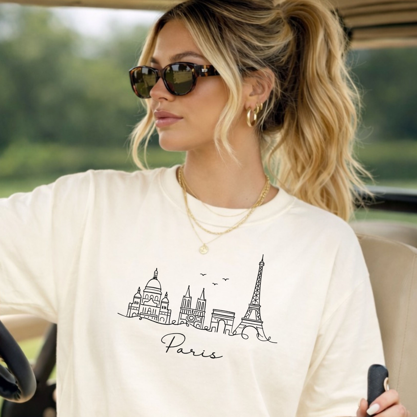 Paris Skyline T-Shirt