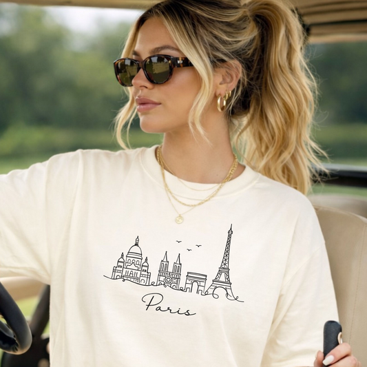 Paris Skyline T-Shirt