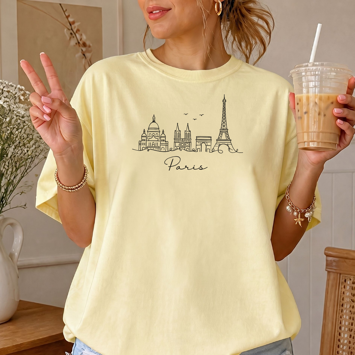 Paris Skyline T-Shirt