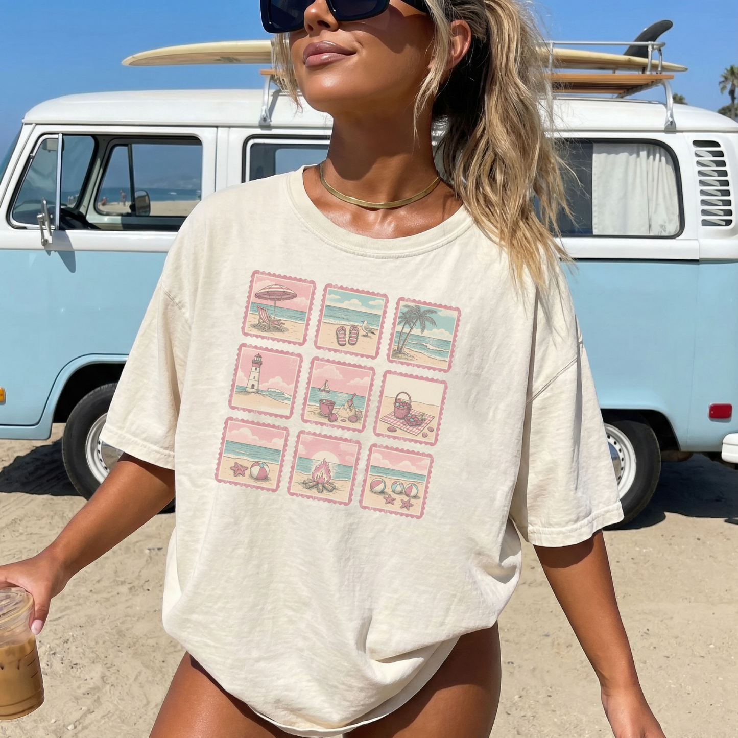 Beach Postcards T-Shirt