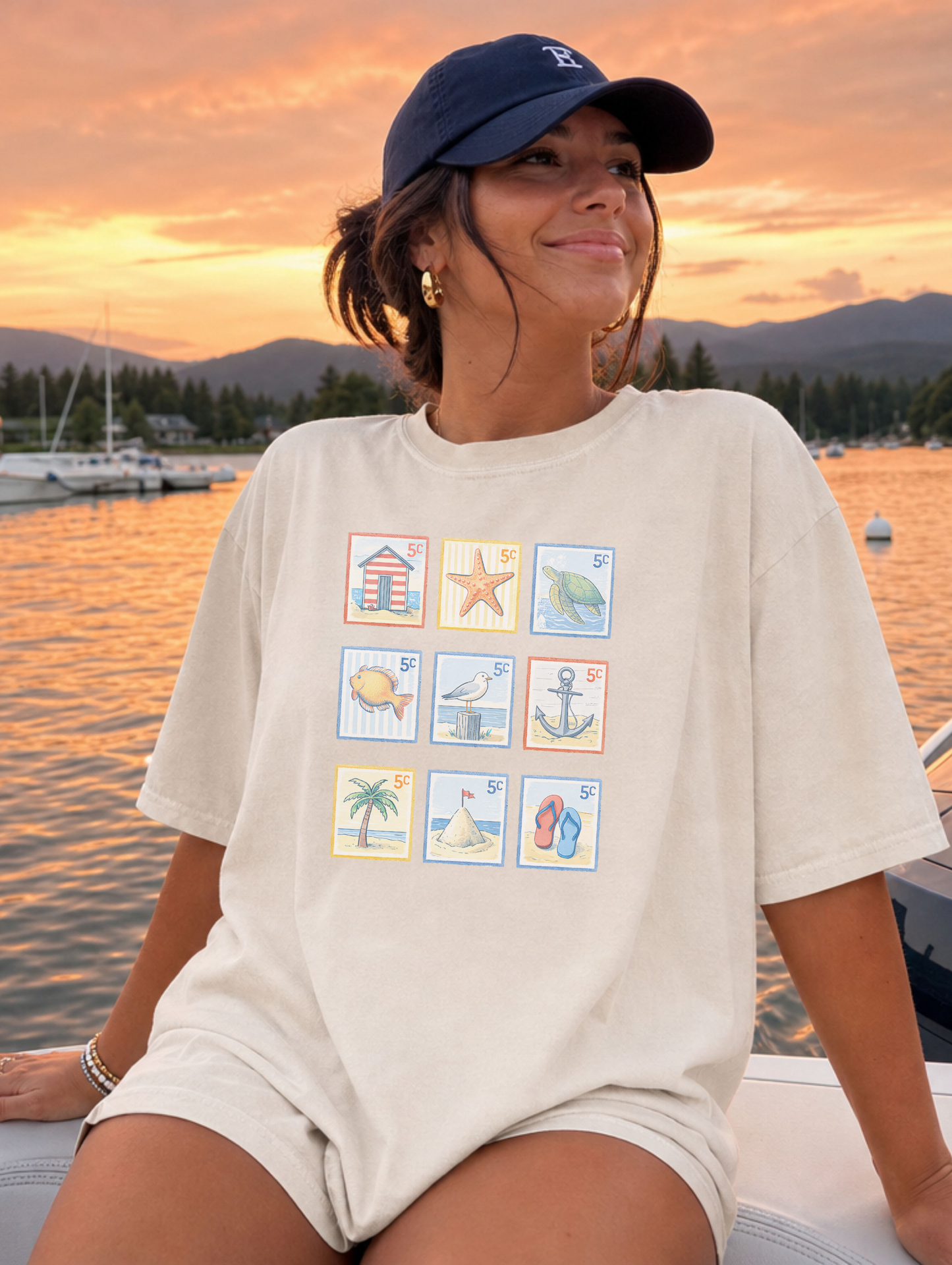 Beach Stamp T-Shirt