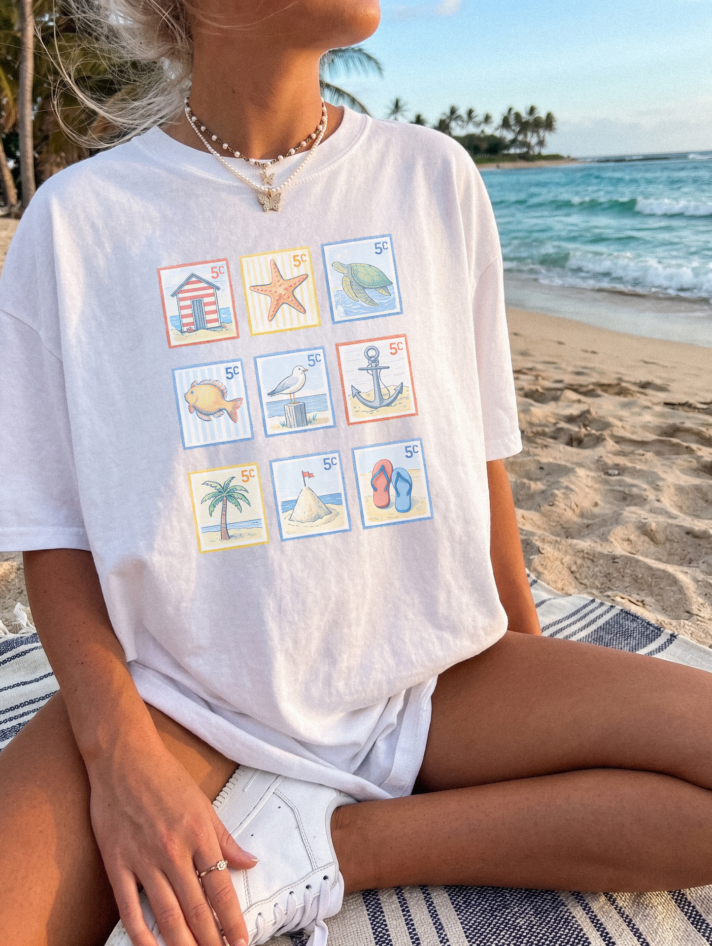 Beach Stamp T-Shirt