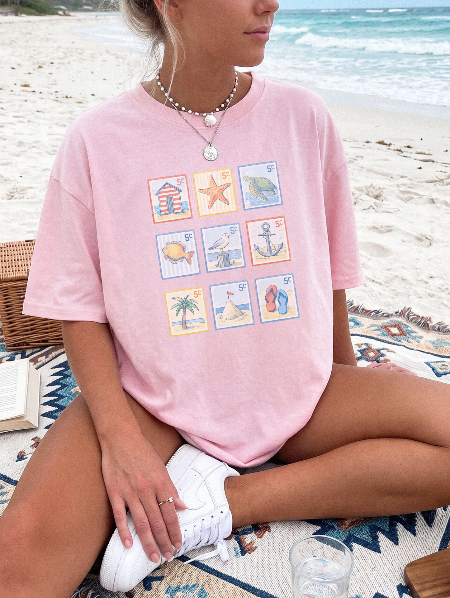 Beach Stamp T-Shirt