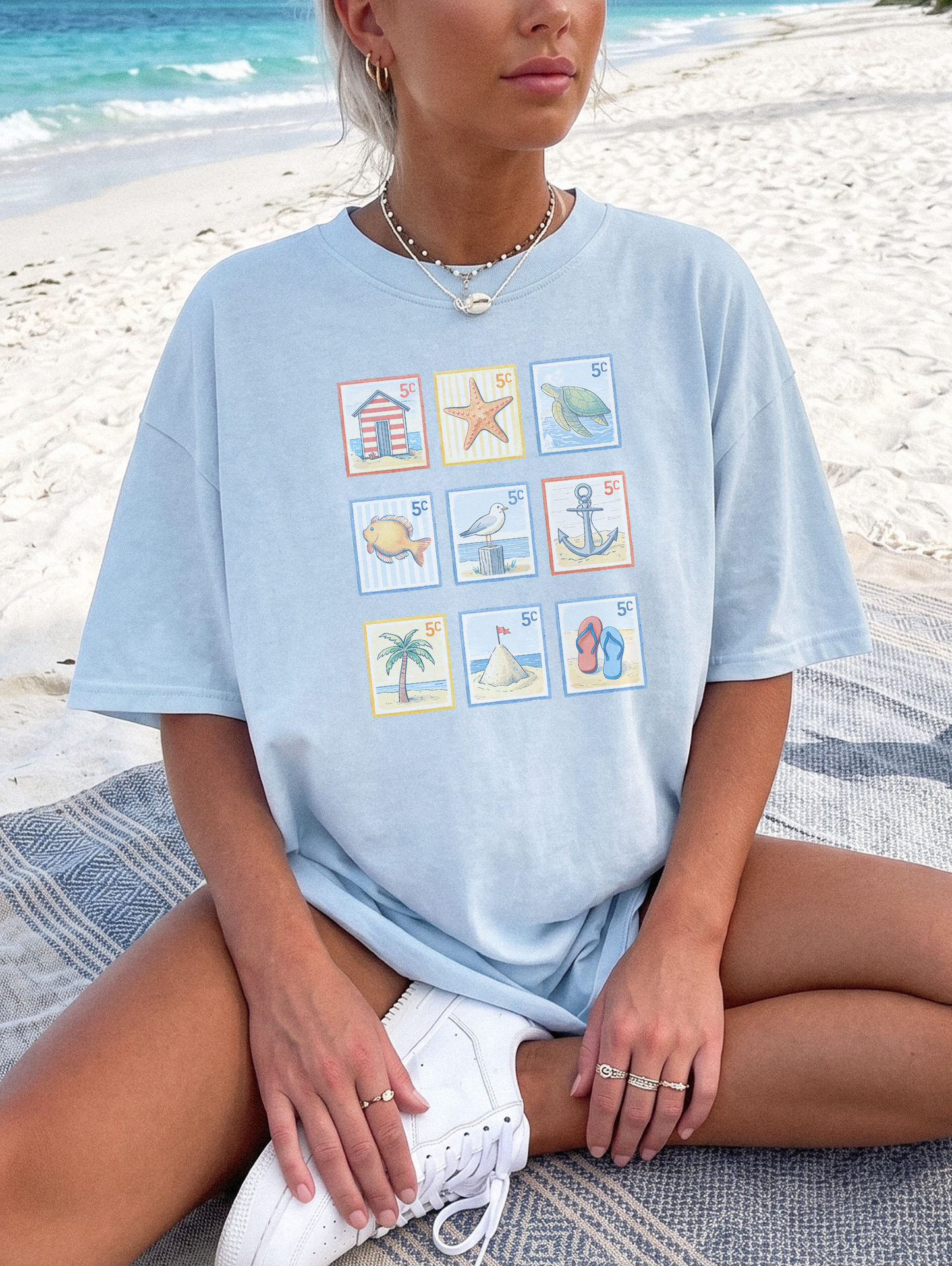 Beach Stamp T-Shirt