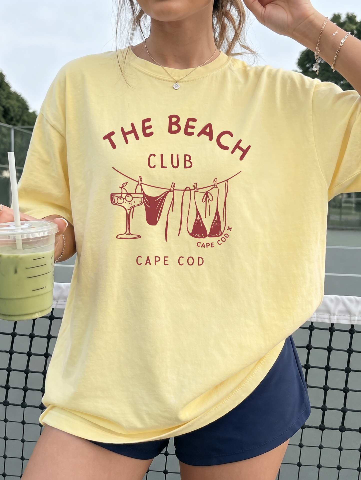 The Beach Club Cape Cod T-Shirt in Banana – Casual Wardrobe design