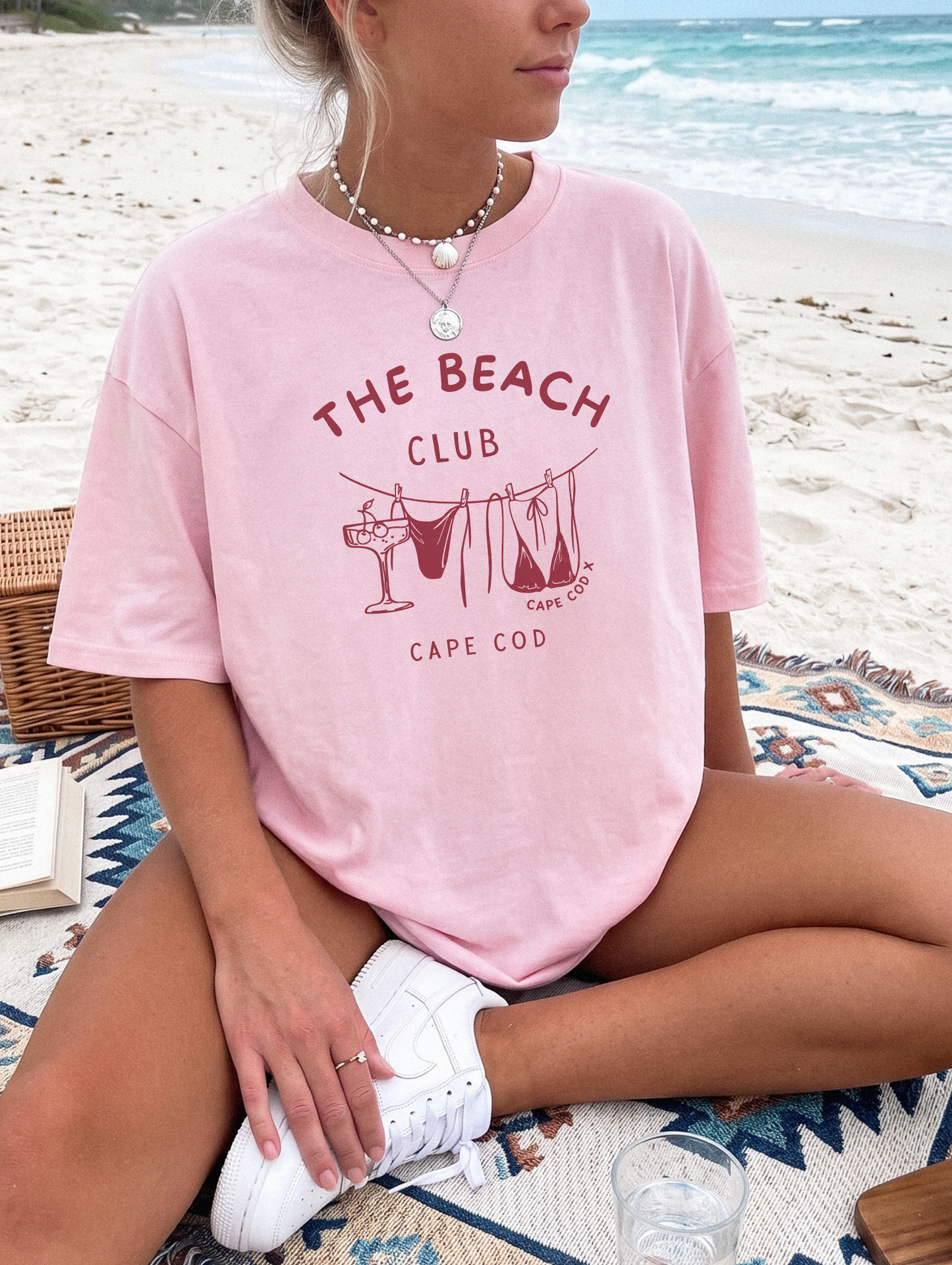 The Beach Club Cape Cod T-Shirt in Blossom – Casual Wardrobe design
