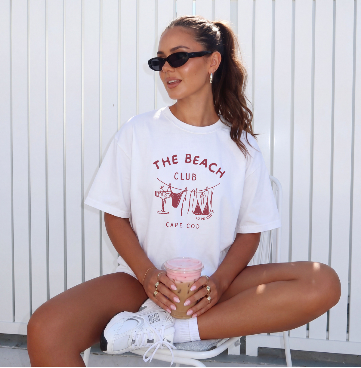 Organic Beach Club Cape Cod Tee
