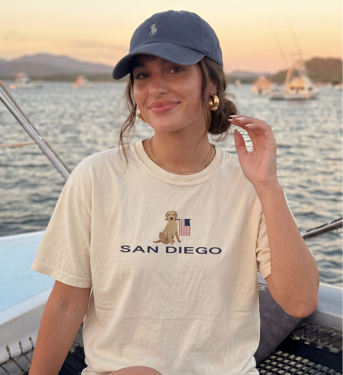 San Diego Golden Retriever Shirt