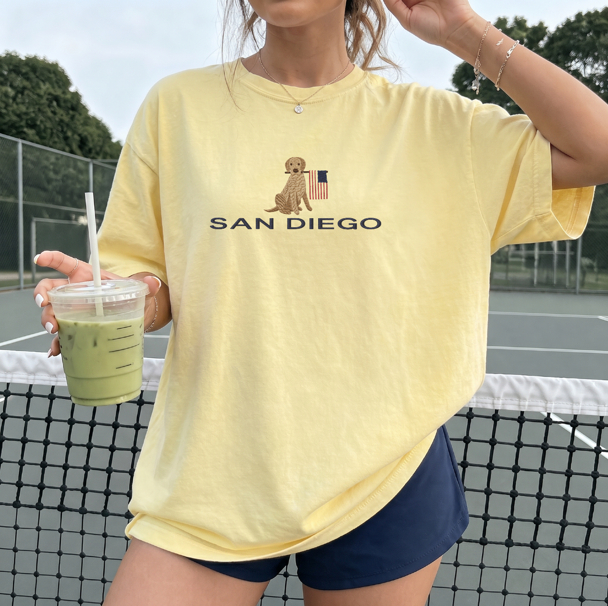 San Diego Golden Retriever Shirt