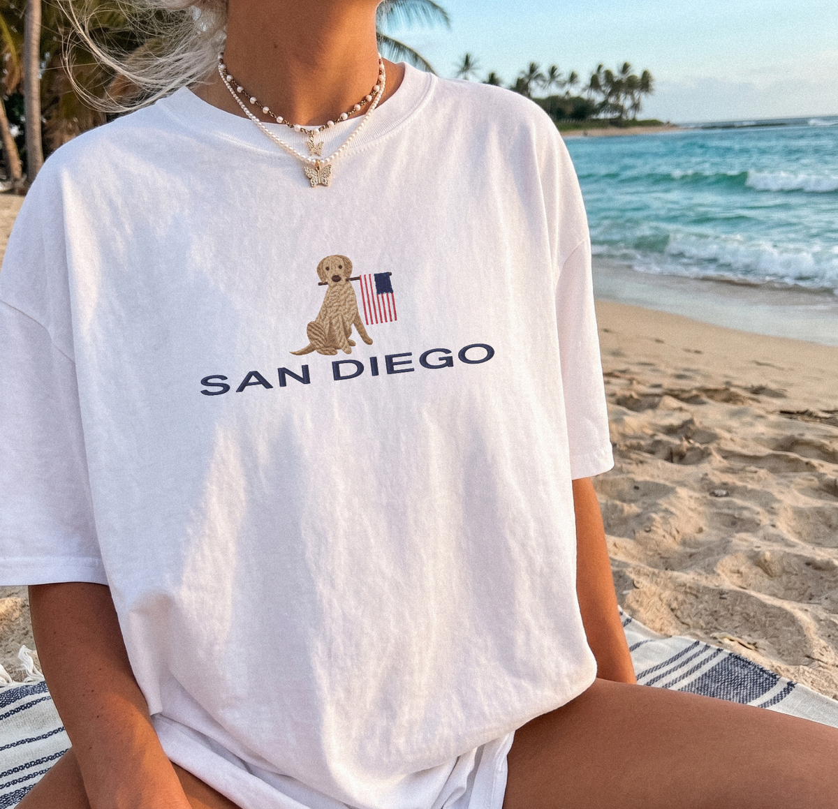 San Diego Golden Retriever Shirt