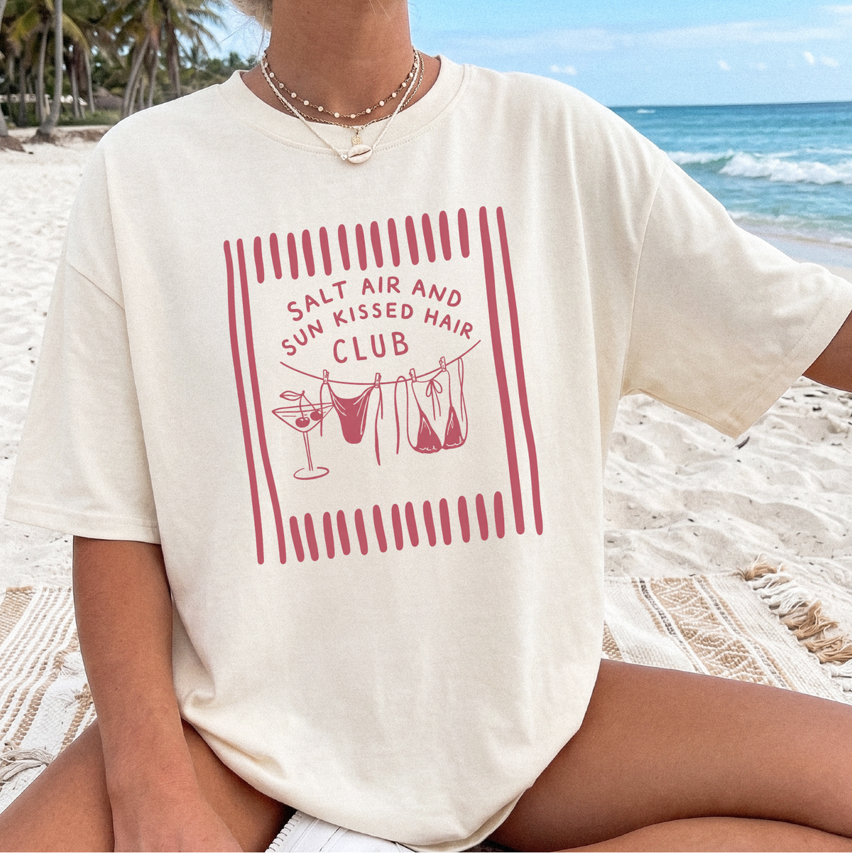 Salt Air Sun Kissed Hair Club Shirt