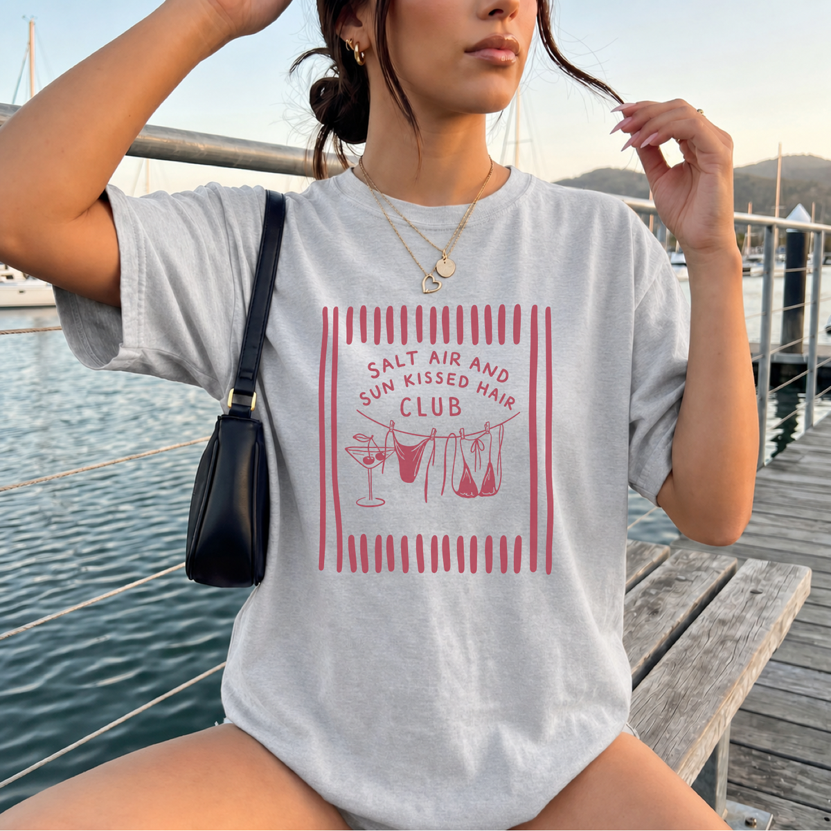 Salt Air Sun Kissed Hair Club Shirt
