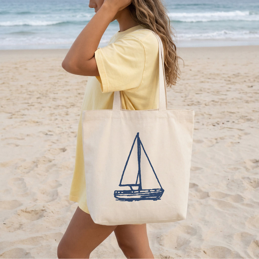 Sailboat Tote Bag