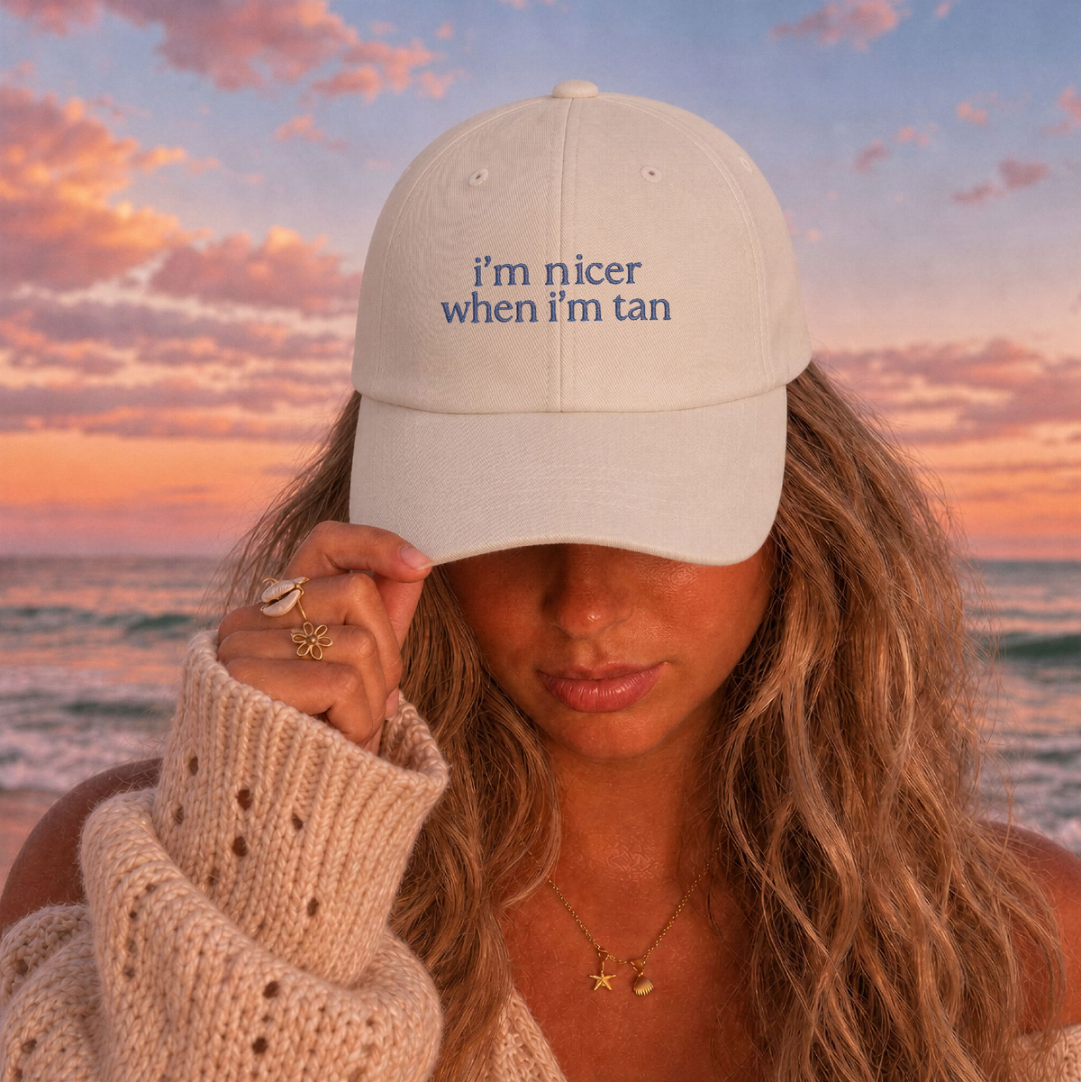 I’m Nicer When I’m Tan Hat
