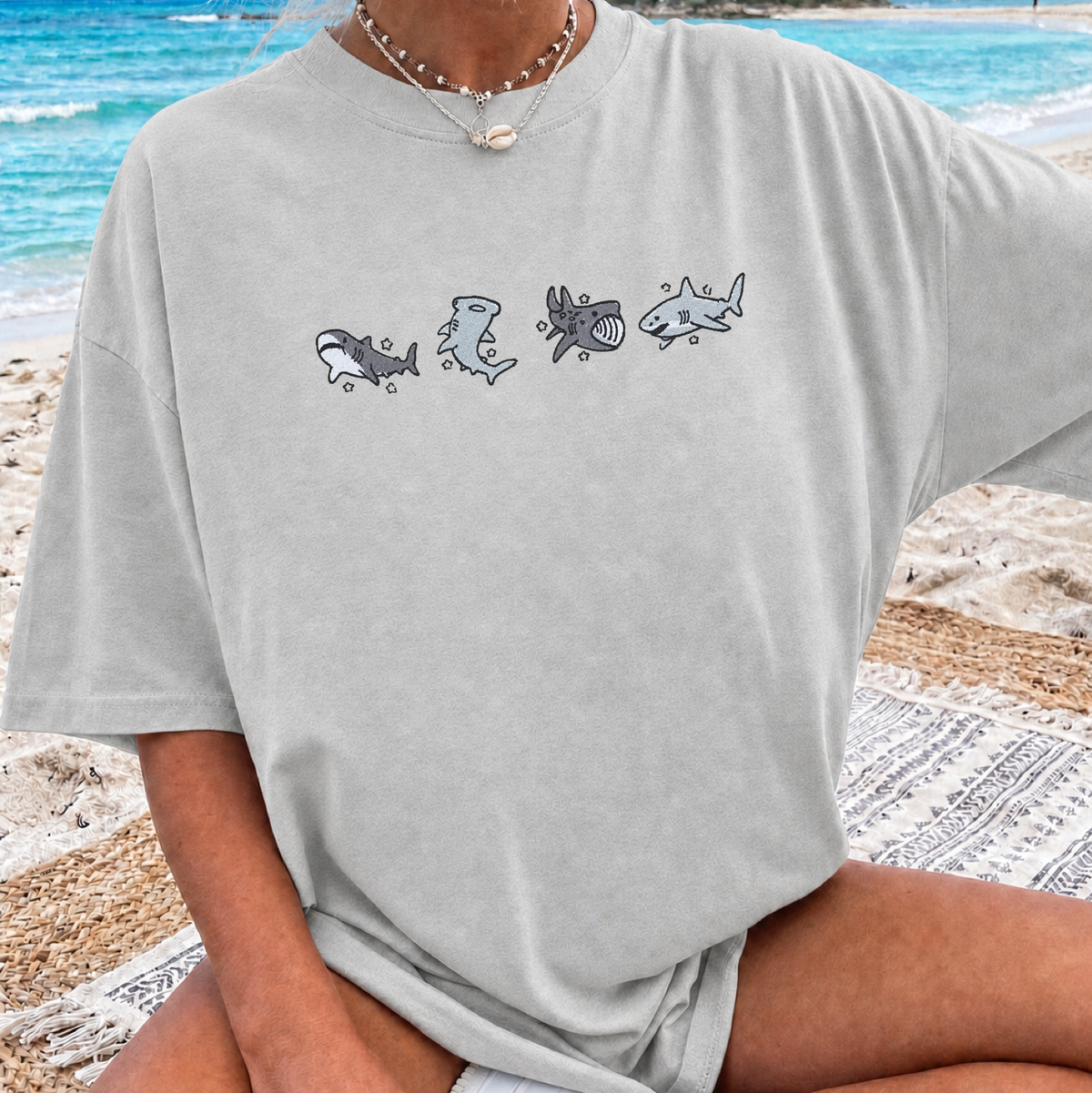 Cartoon Shark Shirt