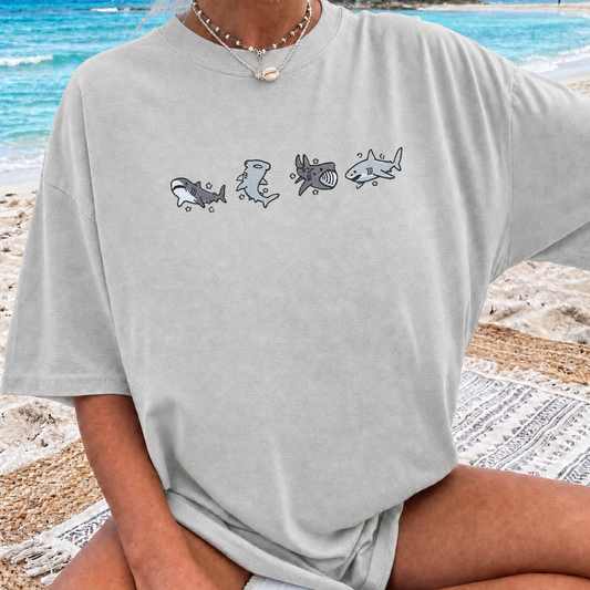 Cartoon Shark Shirt