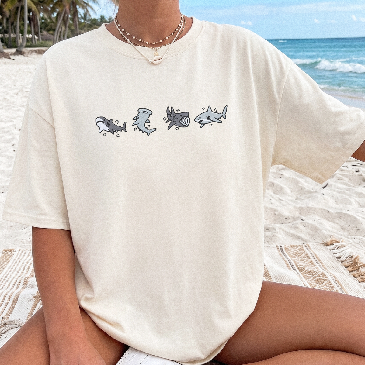 Cartoon Shark Shirt