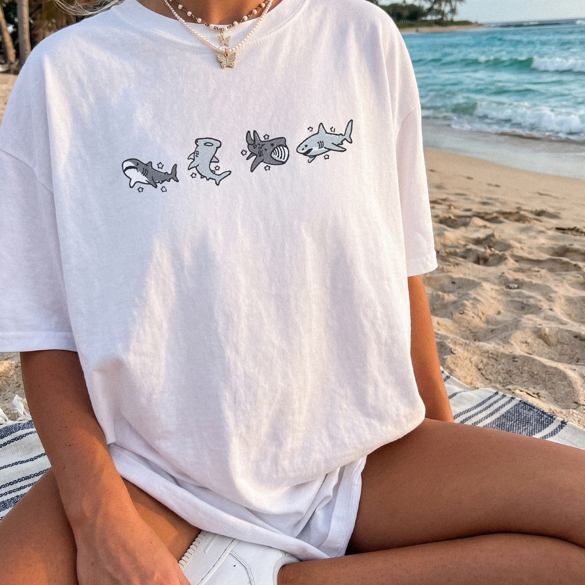 Cartoon Shark Shirt