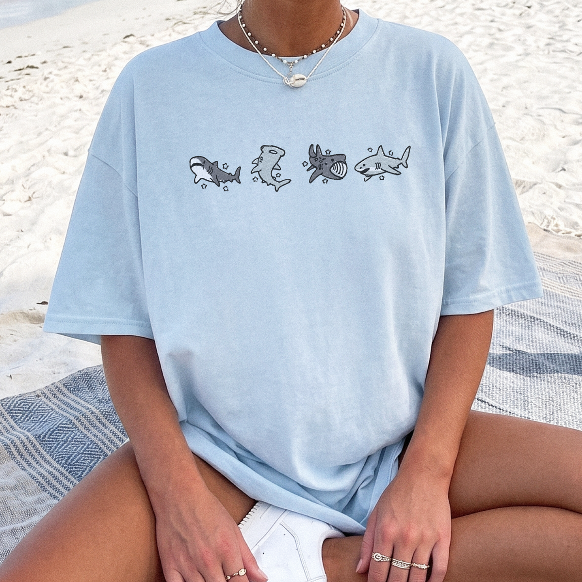 Cartoon Shark Shirt