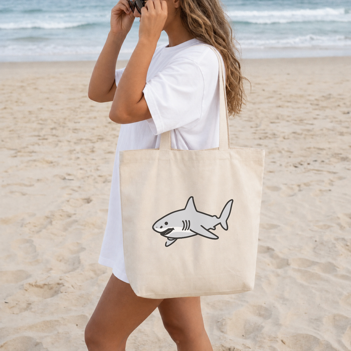 Great White Shark Tote Bag