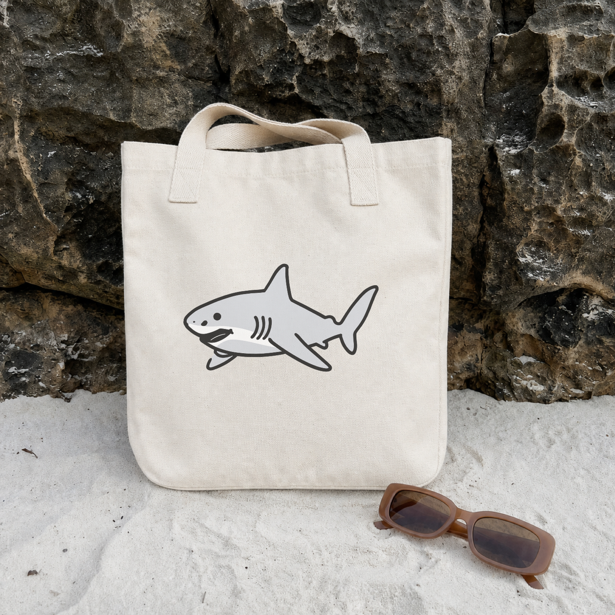 Great White Shark Tote Bag