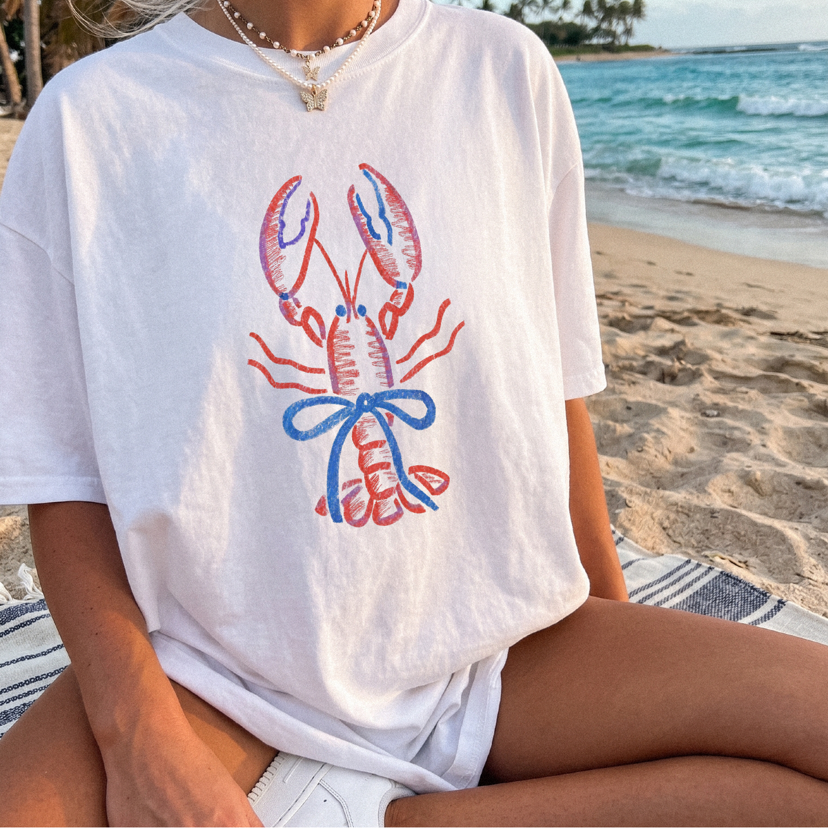 Lobster Bow Shirt