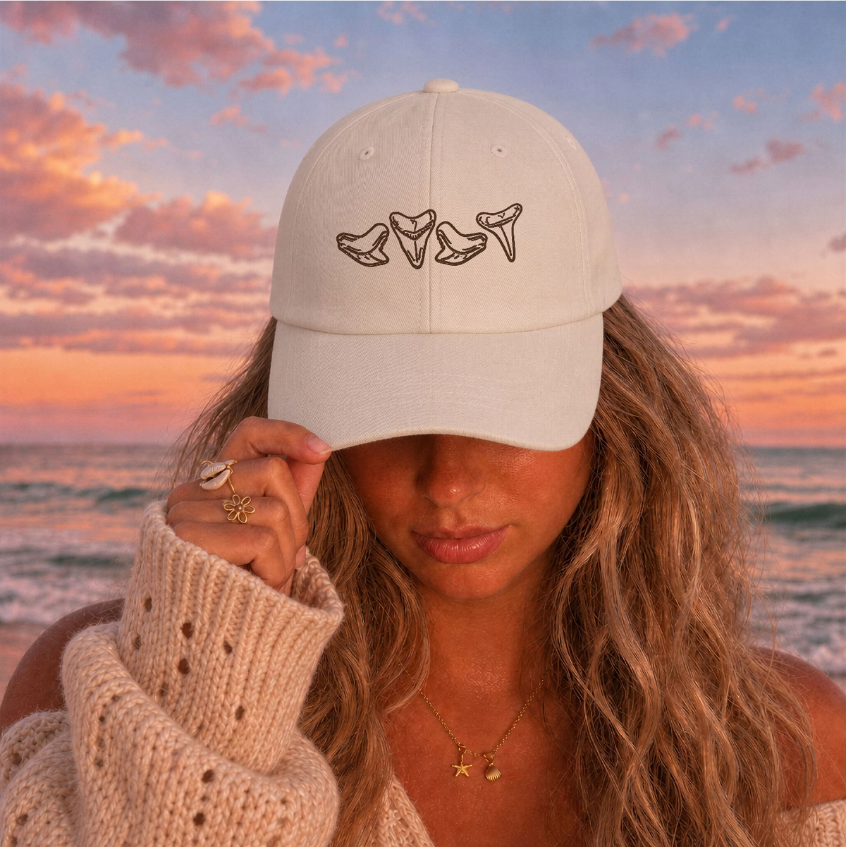 Shark Tooth Hat